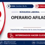 Operario Afilador