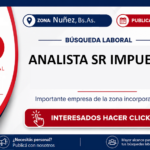 Analista Senior de Impuestos