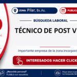 Técnico de Post Venta
