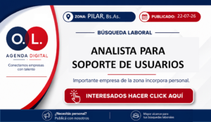 Analista para Soporte de usuarios