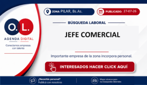 Jefe Comercial