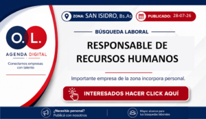 Responsable de Recursos Humanos
