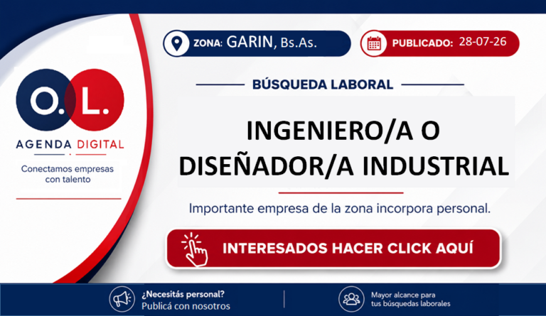 Ingeniero/a o Diseñador/a Industrial