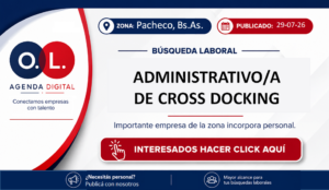 Administrativo/a de Cross Docking