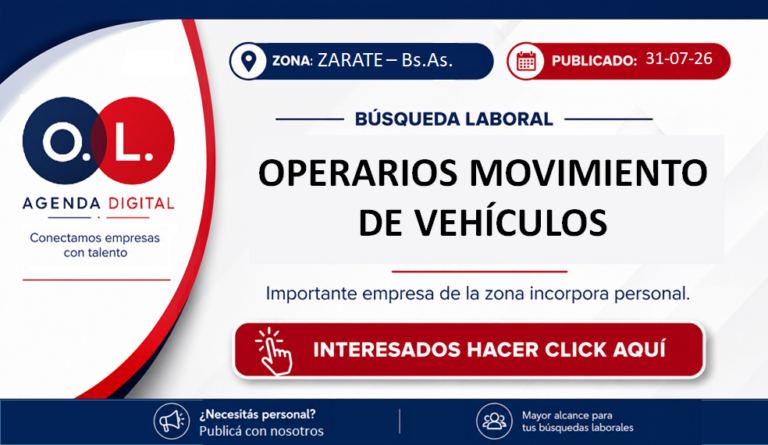 Operarios de Movimiento de Vehículos 4 Operarios de Movimiento de Vehículos