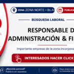 Responsable de Administración & Finanzas