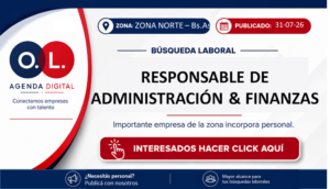 Responsable de Administración & Finanzas