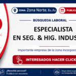 Especialista en Seguridad e Higiene Industrial