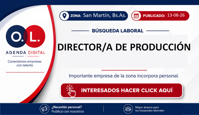 Director/a de Producción