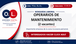 Operarios de Mantenimiento
