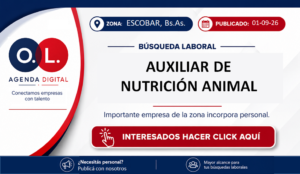 Auxiliar de Nutrición Animal