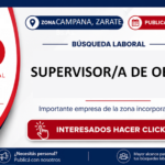 Supervisor/a de Obra (Senior)