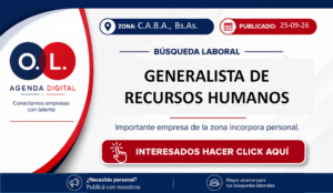 Generalista de Recursos Humanos