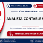 Analista Contable Senior