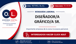 Diseñador/a Gráfico/a Sr.